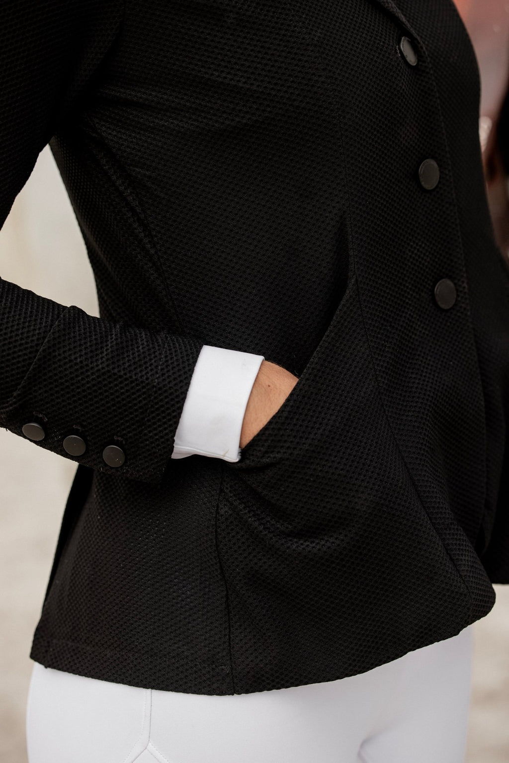 AEROFLEX Competition Jacket BLACK - Hazel Equestrian