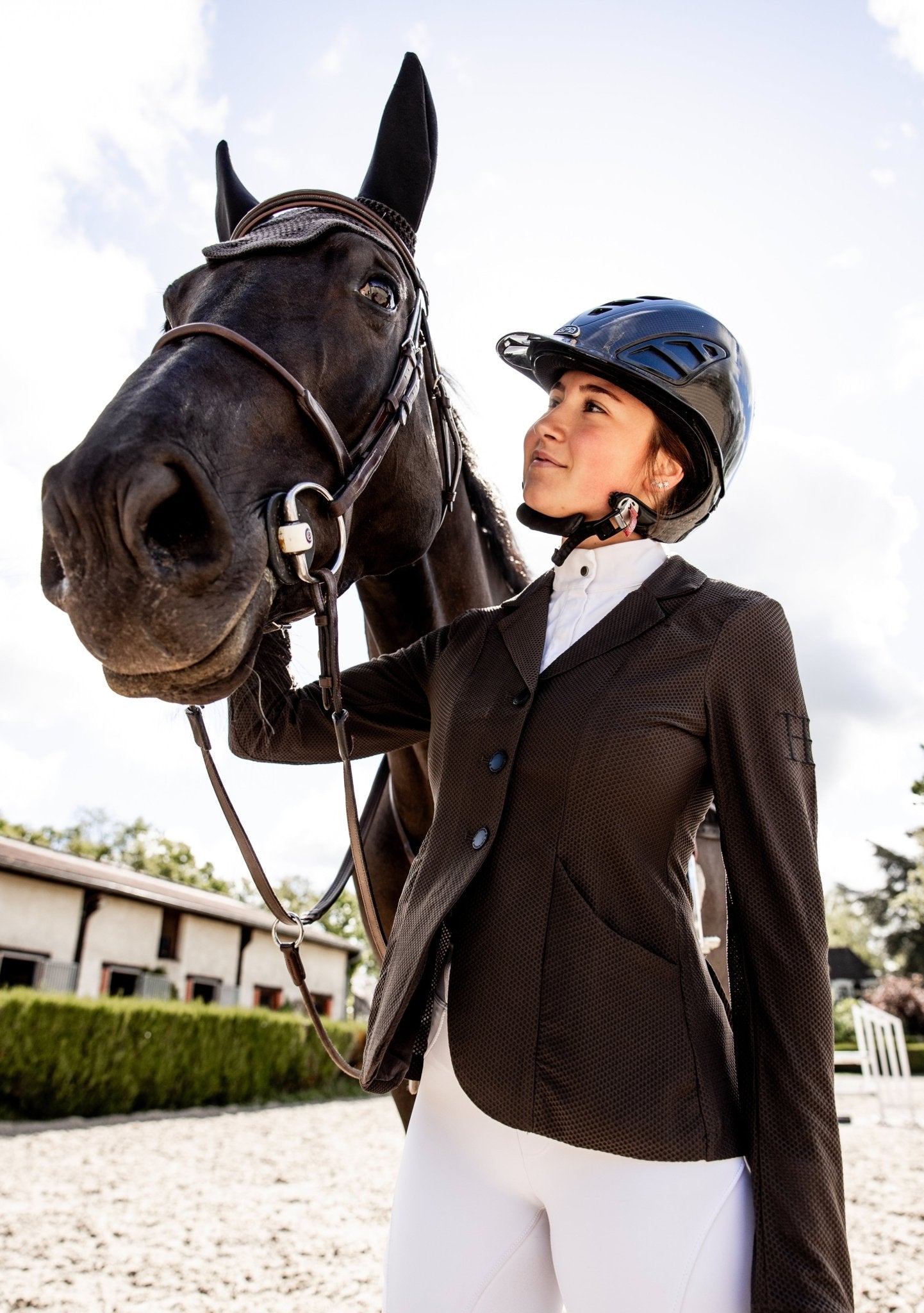 AEROFLEX Competition Jacket GREY - Hazel Equestrian