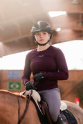 Baselayer Dark Cherry - Hazel Equestrian